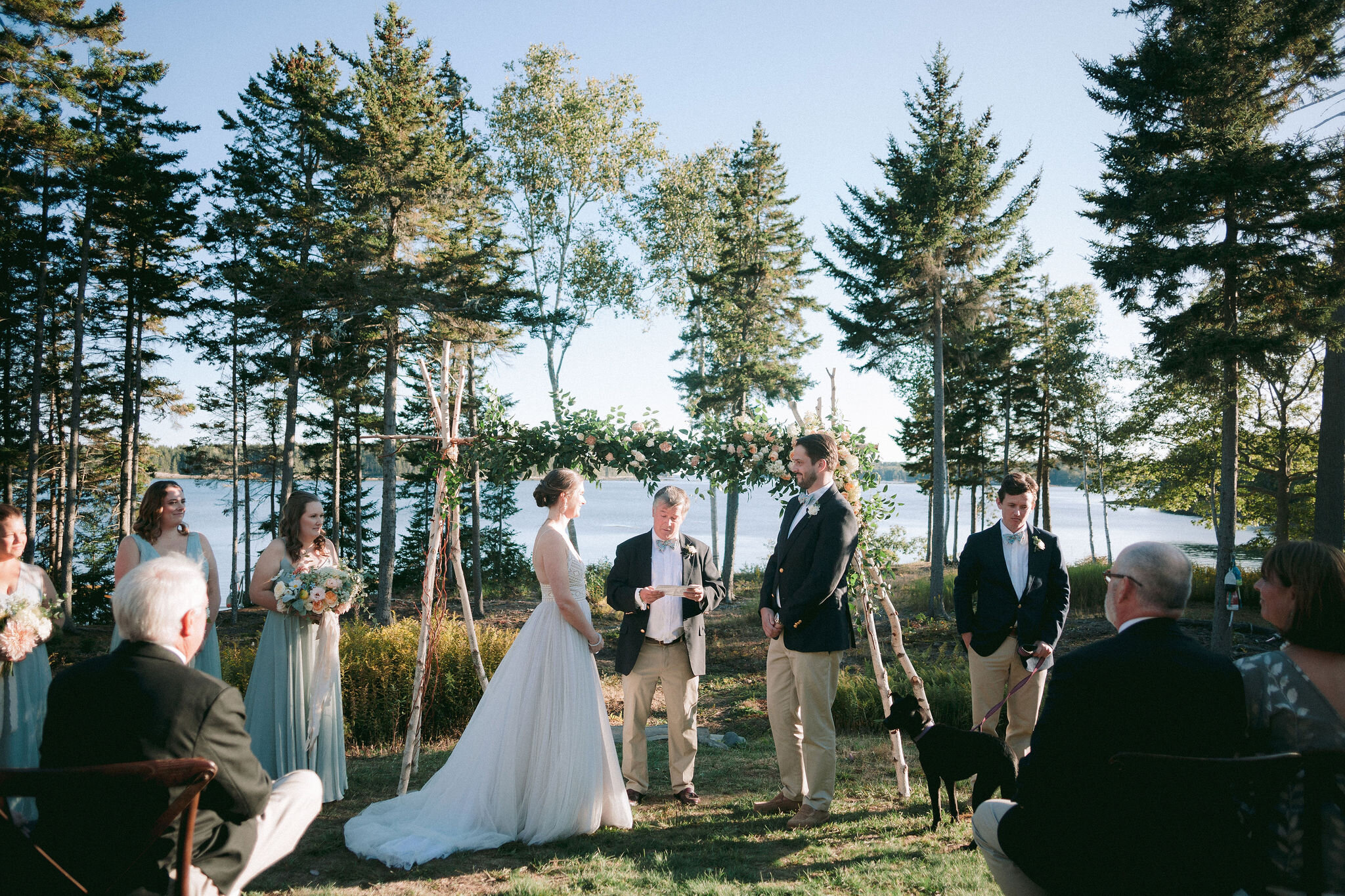 Photo: Annie Paige Photography real maine wedding